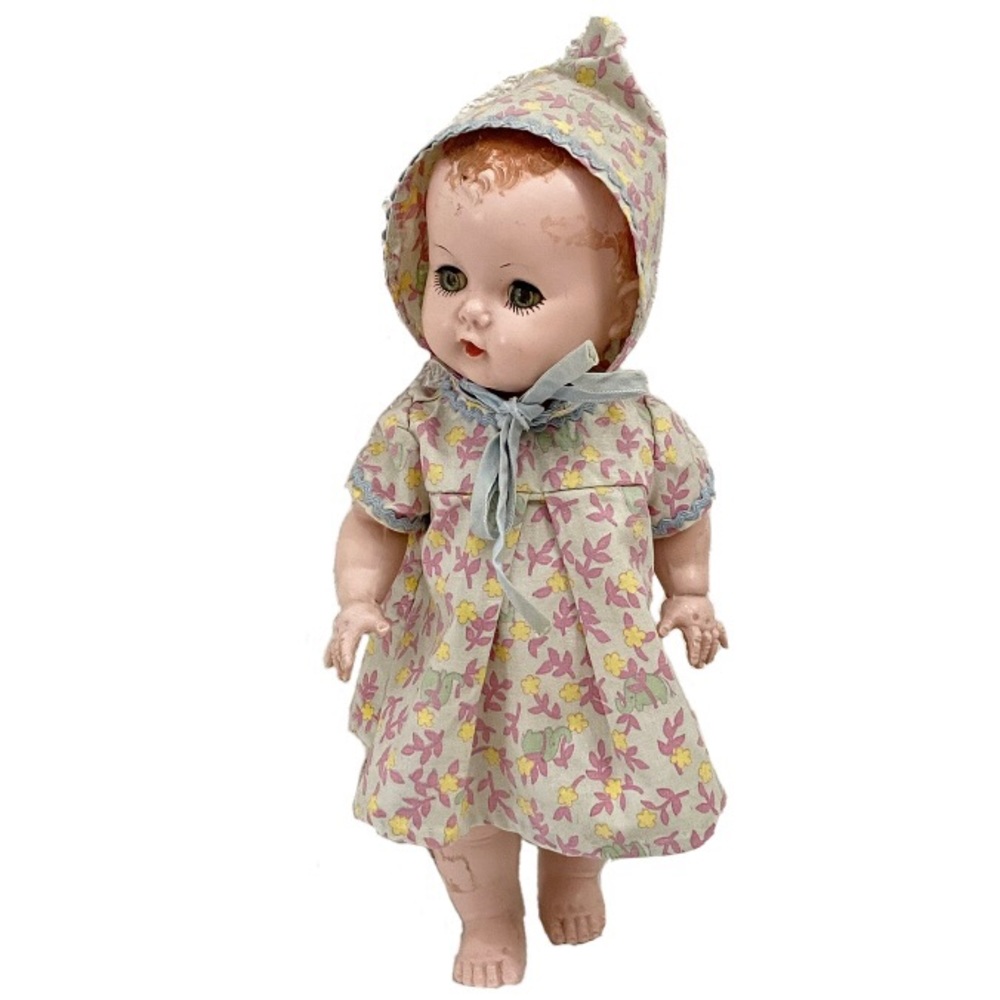 Vintage Hard Plastic Twist Legs Turn Head Doll
